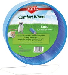 Kaytee Comfort Small Animal Exercise Wheel, 8.5-in