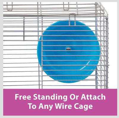 Show full view: Kaytee Comfort Small Animal Exercise Wheel, 8.5-in slide 3 of 15