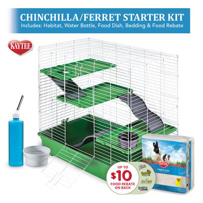 Show full view: Kaytee Complete Chinchilla Kit Chinchilla Habitat slide 2 of 9
