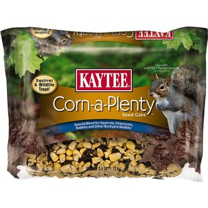 Kaytee Corn-a-Plenty Seed Cake Squirrel Food, 2.5-lb, 1 count