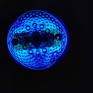 Kaytee CritterTrail Fun-nel LED Bubble Plug Small Pet Habitat Light, Blue