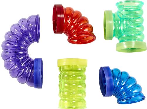 Show full view: Kaytee CritterTrail Fun-nel Twist & Turn Tubes, 10 count, Color Varies slide 3 of 8