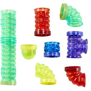 Kaytee CritterTrail Fun-nels Small Animal Accessory Kit, Assorted Colors
