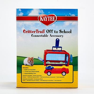 Show full view: Kaytee CritterTrail Off to School Small Animal Carrier, Color Varies slide 3 of 11