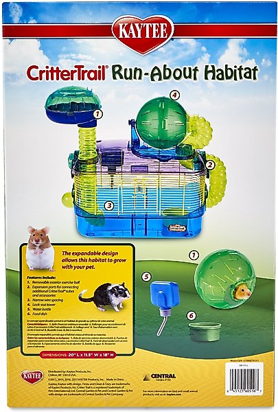 Show full view: Kaytee CritterTrail Run-About Small Animal Habitat slide 5 of 12
