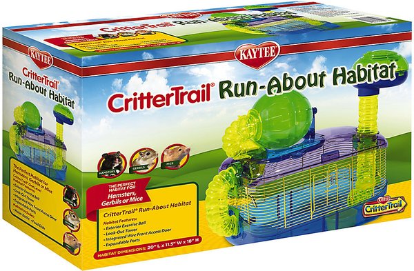 Show full view: Kaytee CritterTrail Run-About Small Animal Habitat slide 9 of 12