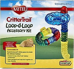 Kaytee CritterTrail Small Animal Accessory Kit, Loop-d-Loop