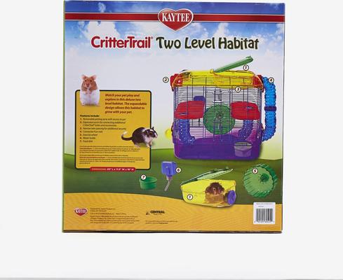 Show full view: Kaytee CritterTrail Small Animal Habitat, 2-level slide 7 of 13