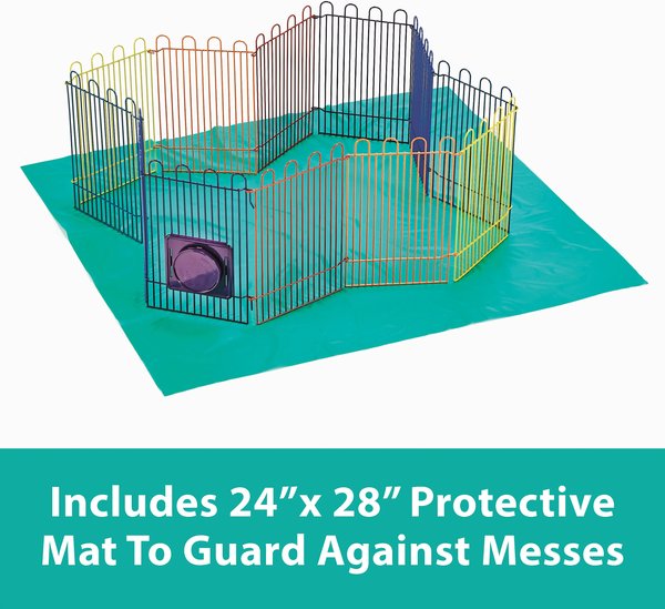 Show full view: Kaytee CritterTrail Small Animal Playpen, 12.5-in slide 3 of 11