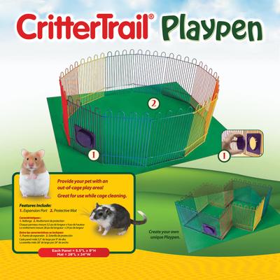Show full view: Kaytee CritterTrail Small Animal Playpen, 12.5-in slide 6 of 11