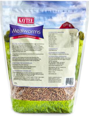 Show full view: Kaytee Dried Mealworms Wild Bird & Chicken Treat, 32-oz bag slide 7 of 11