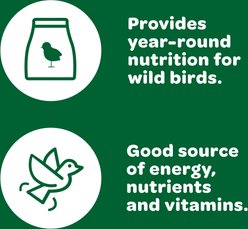 Kaytee Essentials Seed Blend with Black Oil Sunflower, Cracked Corn & Millet Wild Bird Food, 9.5-lb bag slide 2 of 7