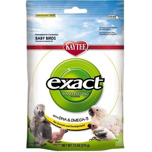 Kaytee Exact Handfeeding Baby Bird Food, 7.5-oz bag