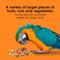 Show in main carousel: Kaytee Fiesta Big Bites Macaw Food, 10-lb bag slide 4 of 13