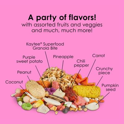 Show full view: Kaytee Fiesta Big Bites Parrot Food, 4-lb bag slide 8 of 11