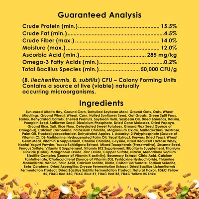 Show full view: Kaytee Fiesta Guinea Pig Food, 25-lb bag slide 8 of 15