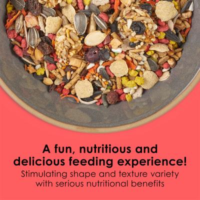 Show full view: Kaytee Fiesta Variety Mix Cockatiel Food, 4.5-lb bag slide 2 of 12