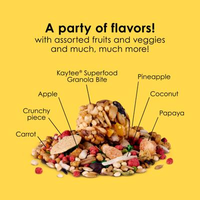 Show full view: Kaytee Fiesta Variety Mix Parakeet Food, 2-lb bag slide 7 of 12