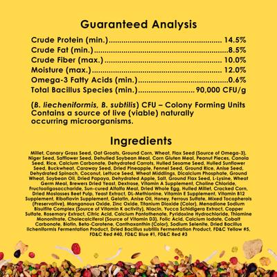 Show full view: Kaytee Fiesta Variety Mix Parakeet Food, 4.5-lb bag slide 8 of 12