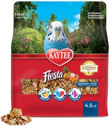 Kaytee Fiesta Variety Mix Parakeet Food, 4.5-lb bag