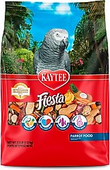 Kaytee Fiesta Variety Mix Parrot Food, 2.5-lb bag