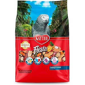 Kaytee Fiesta Variety Mix Parrot Food, 4.5-lb bag