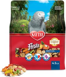 Kaytee Fiesta Variety Mix Parrot Food, 4.5-lb bag