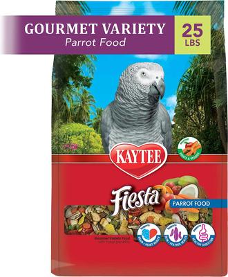 Show full view: Kaytee Fiesta Variety Mix Parrot Food + Super Bird Creations 4 Way Play Toy slide 2 of 6