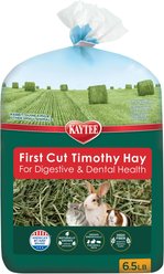 Kaytee First Cut Timothy Hay Small Animal Food, 6.5-lb bag
