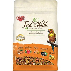 Kaytee Food from the Wild Conure Bird Food, 2.5-lb bag