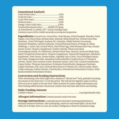 Show full view: Kaytee Food from the Wild Macaw Bird Food, 2.5-lb bag slide 6 of 10