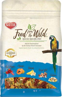 Show full view: Kaytee Food from the Wild Macaw Bird Food, 2.5-lb bag slide 7 of 10