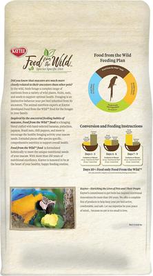 Show full view: Kaytee Food from the Wild Macaw Bird Food, 2.5-lb bag slide 8 of 10