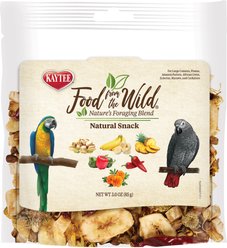 Kaytee Food from the Wild Medley Med & Large Pet Bird Treats, 3-oz bag