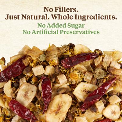 Show full view: Kaytee Food from the Wild Medley Med & Large Pet Bird Treats, 3-oz bag slide 5 of 7