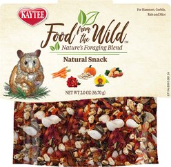 Kaytee Food from the Wild Natural Snack Hamster & Gerbil Treats, 2-oz bag