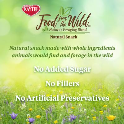 Show full view: Kaytee Food From the Wild Natural Snack Rabbit Treats, 1-oz bag slide 4 of 10