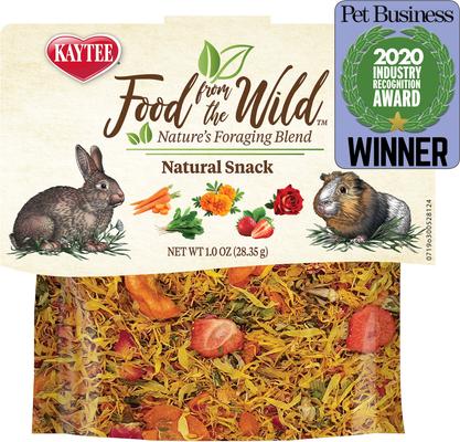 Show full view: Kaytee Food From the Wild Natural Snack Rabbit Treats, 1-oz bag slide 9 of 10