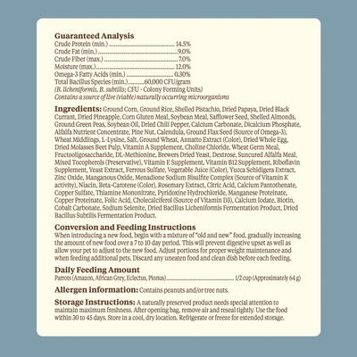 Show full view: Kaytee Food from the Wild Parrot Bird Food, 2.5-lb bag slide 6 of 10