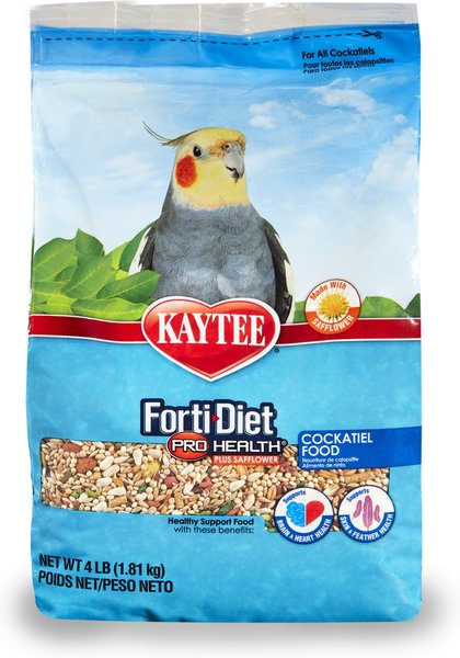 Kaytee Exact Fusion Cockatiel Food, 4-lb bag