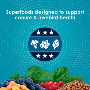 Kaytee Forti-Diet Pro Health Conure & Lovebird Food, 4-lb bag