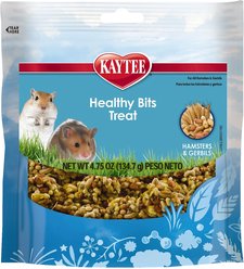 Kaytee Forti-Diet Pro Health Healthy Bits Hamster & Gerbil Treats, 4.75-oz bag
