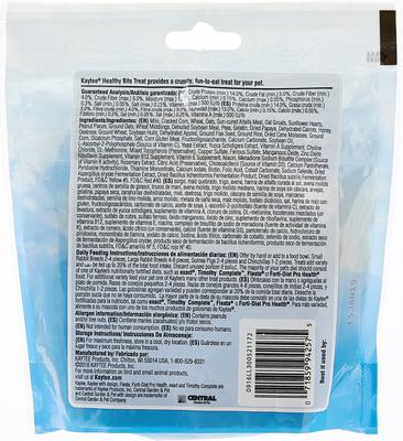 Show full view: Kaytee Forti-Diet Pro Health Healthy Bits Rabbit, Guinea Pig & Chinchilla Treats, 4.5-oz bag slide 2 of 6