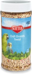 Kaytee Forti-Diet Pro Health Oat Groats Bird Treats, 11-oz jar