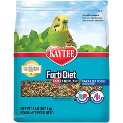 Kaytee Forti-Diet Pro Health Parakeet Food, 2-lb bag