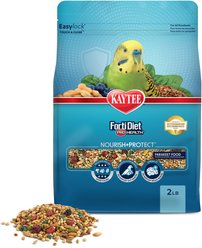 Kaytee Forti-Diet Pro Health Parakeet Food, 2-lb bag