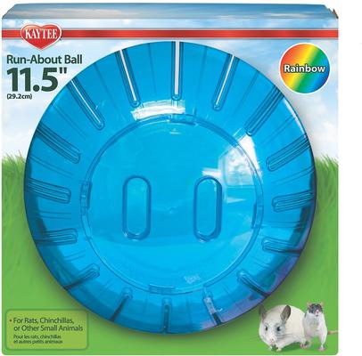 Show full view: Kaytee Giant Run Exercise Ball Small Pet Toy, Assorted Colors, 11.5-in slide 5 of 10