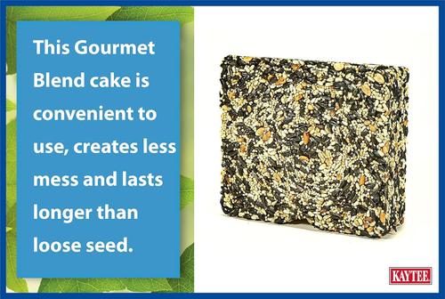 Show full view: Kaytee Gourmet Seed Cake Wild Bird Food, 1 count slide 9 of 9