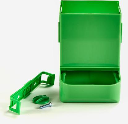 Show full view: Kaytee Gravity Bin with Mounting Bracket Small Animal Feeder, 8.25-in slide 3 of 5