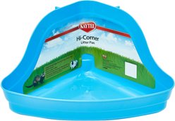 Kaytee H-Corner Small Animal Litter Pan, 13.75-in